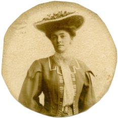 Portrait of Ethel Bryant Scaife, 1890s.